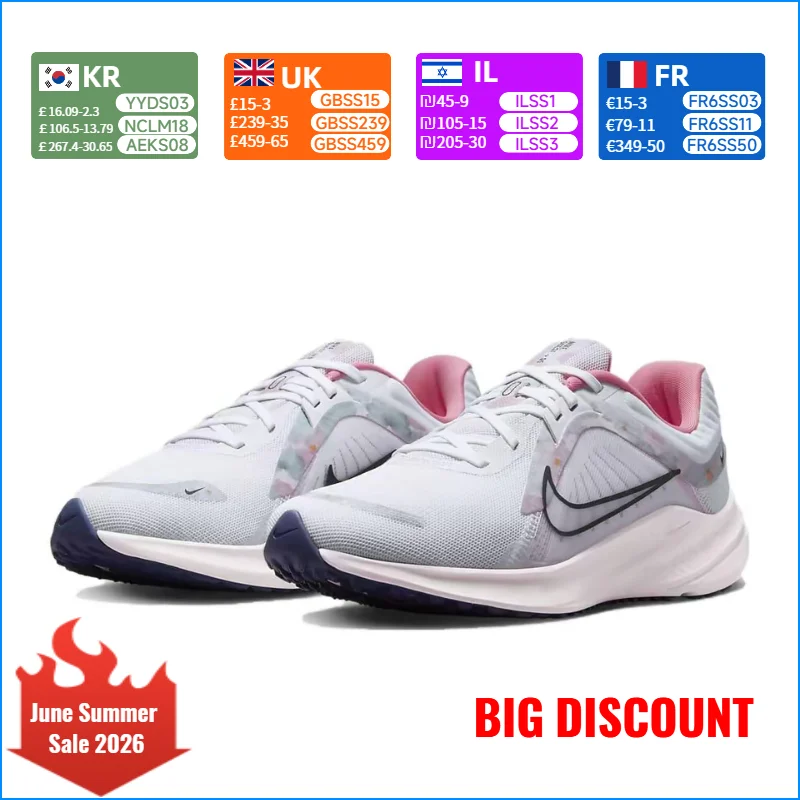 Nike Quest 5 Women's Low-Top Casual Training Running Shoes - Comfortable, Durable, Breathable, Supportive Lightweight FB6944-100
Nike Quest 5 Women's Low-Top Casual Training Running Shoes - Comfortable, Durable, Breathable, Supportive Lightweight FB6944-100
