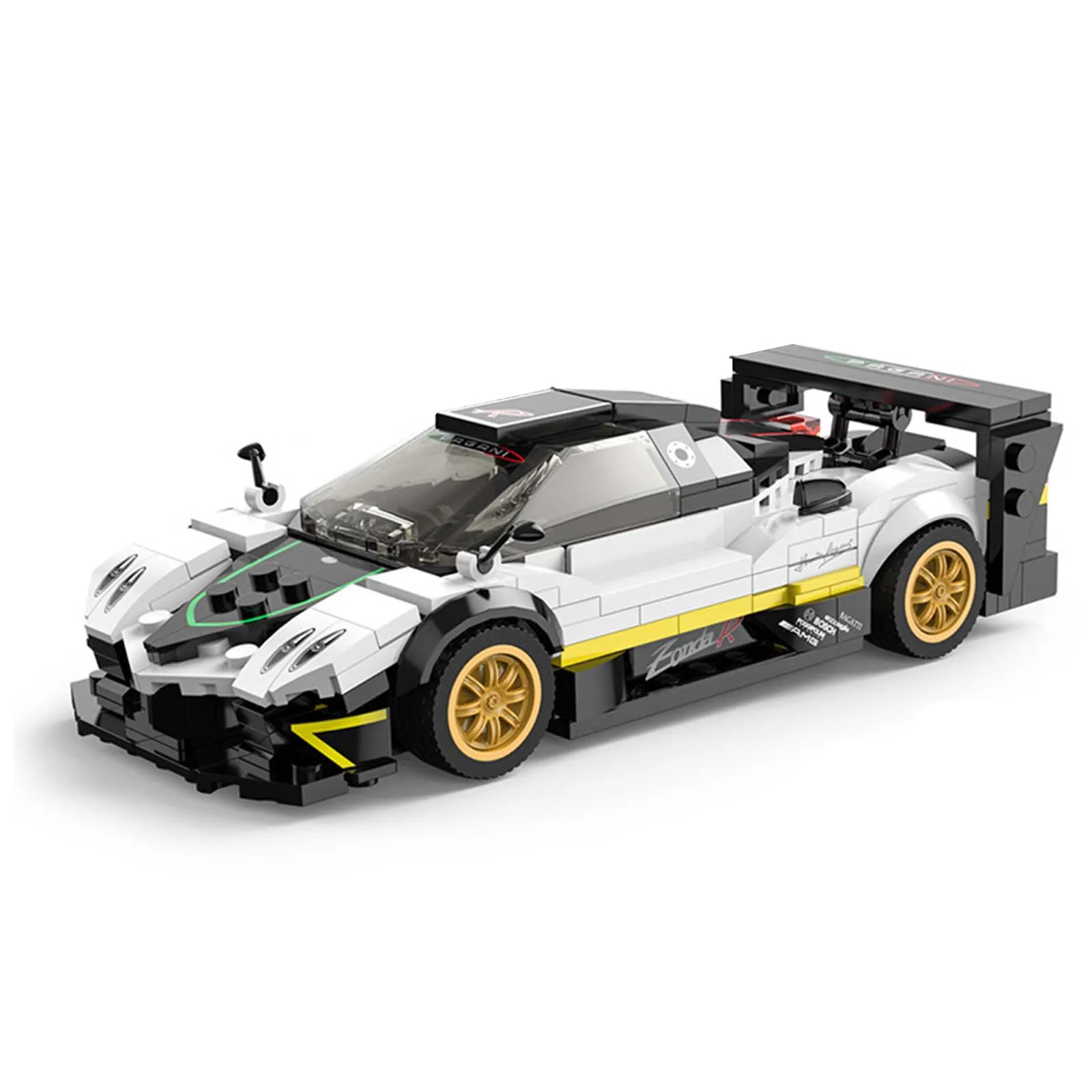Sports Racing Car 1:28 Pagani Zonda R Moc Boy Assembly Model Building Block Toy Car Cool Collectible Model Car for Children Gift
Sports Racing Car 1:28 Pagani Zonda R Moc Boy Assembly Model Building Block Toy Car Cool Collectible Model Car for Children Gift