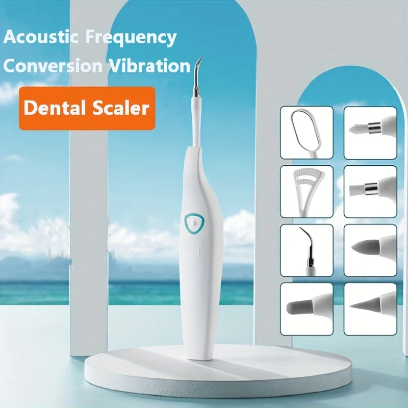8 In 1 Teeth Cleaner Vibration Dental Cleaner, Equipped With Storage Base, High-brightness LED Lights, Endoscope, Portable And
8 In 1 Teeth Cleaner Vibration Dental Cleaner, Equipped With Storage Base, High-brightness LED Lights, Endoscope, Portable And