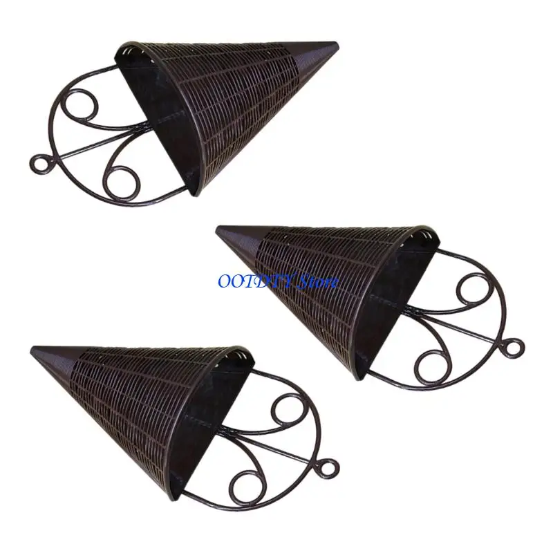 367A 3Pcs Hanging Flower Pots Wall Planter Hanging Basket Indoor/Outdoor for Railing Fence Balcony Garden Home Decorations
367A 3Pcs Hanging Flower Pots Wall Planter Hanging Basket Indoor/Outdoor for Railing Fence Balcony Garden Home Decorations