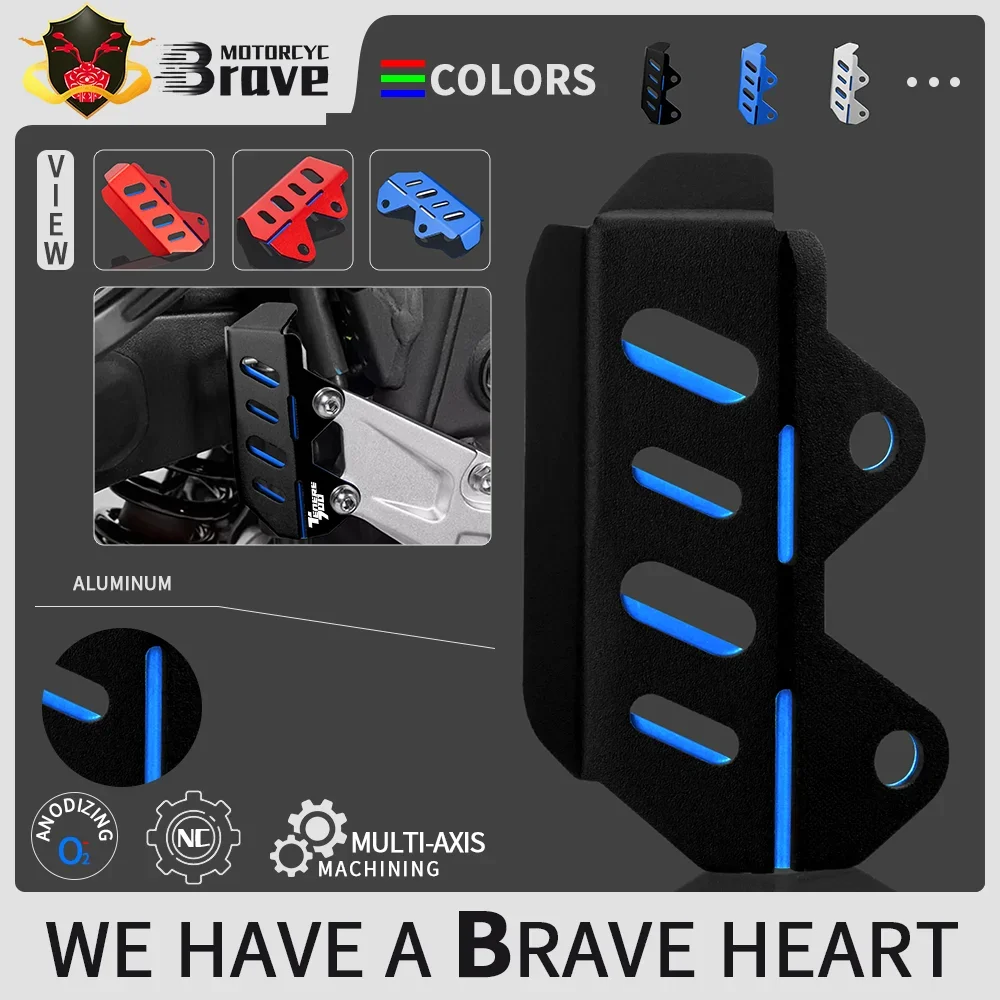 Motorcycle CNC Rear Brake Master Cylinder Guard Cover Protector For Yamaha TENERE 700 tenere700 Tenere 700 2019 2020 2021 2022
Motorcycle CNC Rear Brake Master Cylinder Guard Cover Protector For Yamaha TENERE 700 tenere700 Tenere 700 2019 2020 2021 2022