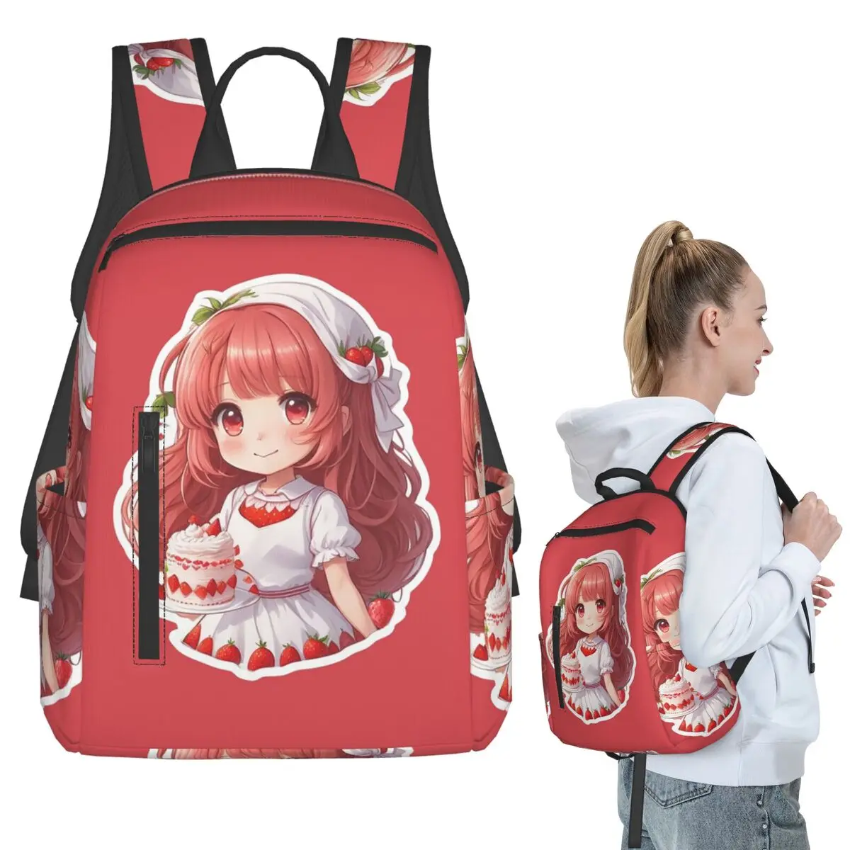 Berry Adorable 2 A Tale Of Strawberries Surprises Backpack Student BookBag Kids School Bag Computer Shoulder Bags Men Women
Berry Adorable 2 A Tale Of Strawberries Surprises Backpack Student BookBag Kids School Bag Computer Shoulder Bags Men Women