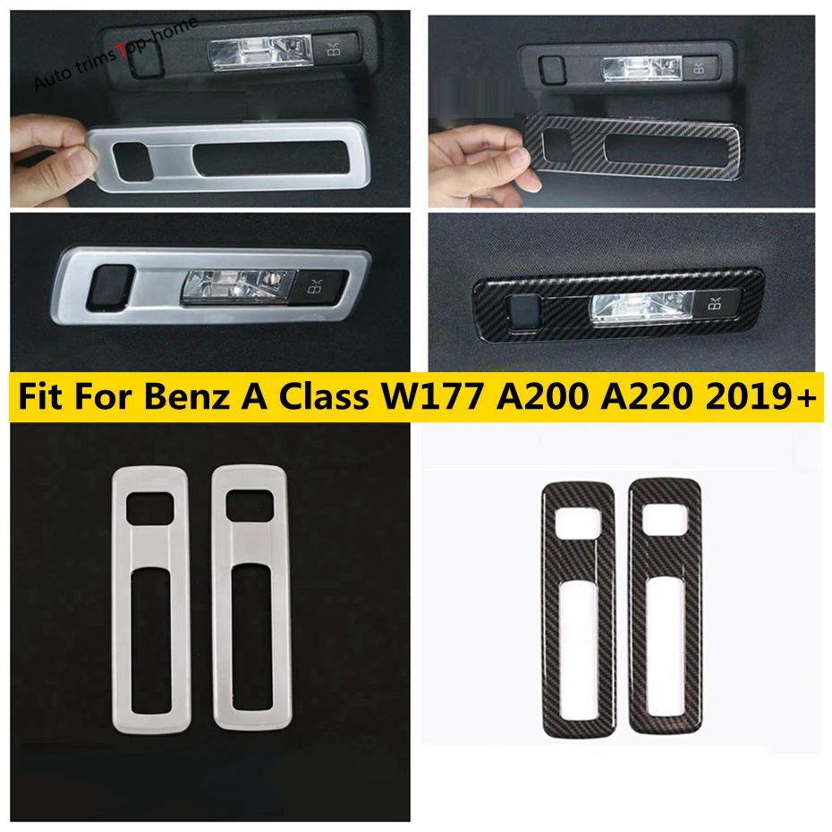 ABS Rear Reading Light Lamp Decoration Frame Cover Trim Fit For Mercedes Benz A Class W177 A200 A220 2019 - 2024 Car Accessories
ABS Rear Reading Light Lamp Decoration Frame Cover Trim Fit For Mercedes Benz A Class W177 A200 A220 2019 - 2024 Car Accessories