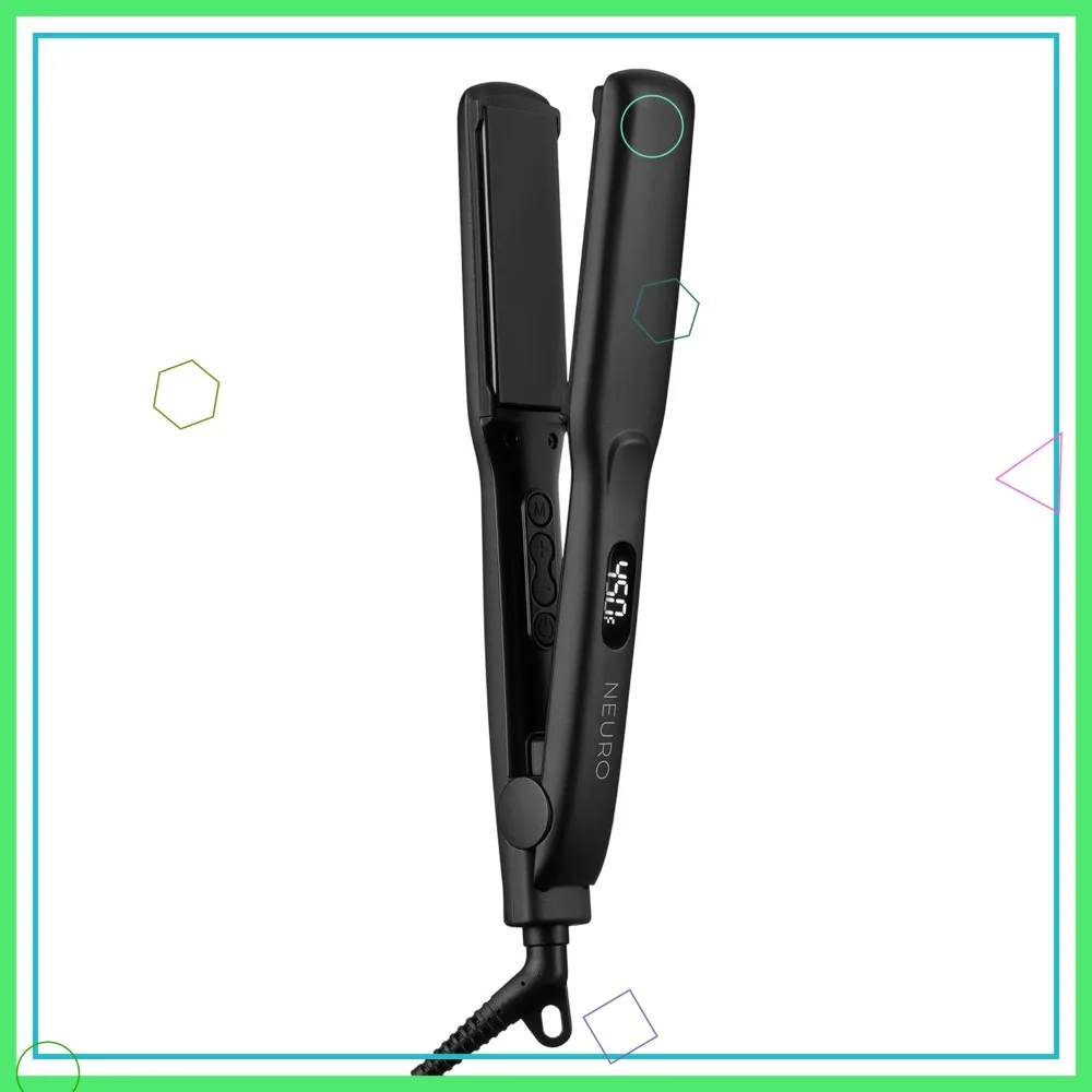Titanium Flat Iron, Adjustable Heat Settings, for Advanced Smoothing + Straightening
Titanium Flat Iron, Adjustable Heat Settings, for Advanced Smoothing + Straightening