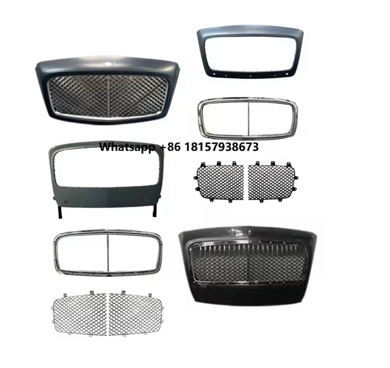 Front Bumper Grille Assembly Front Grille Outer Frame Inner Frame Body Kit for Bentley GT 2010-2015 Accessories Exterior Bodykit
Front Bumper Grille Assembly Front Grille Outer Frame Inner Frame Body Kit for Bentley GT 2010-2015 Accessories Exterior Bodykit
