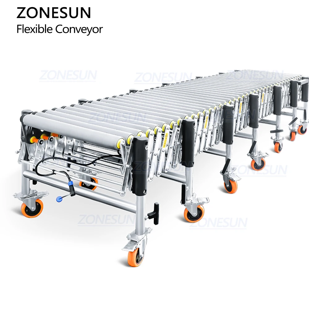 ZONESUN ZS-FCR600 Промышленная расширяемая электрическая роликовая система с резиновым покрытием и V-образным ремнем, гибкая конвейерная лента
ZONESUN ZS-FCR600 Промышленная расширяемая электрическая роликовая система с резиновым покрытием и V-образным ремнем, гибкая конвейерная лента