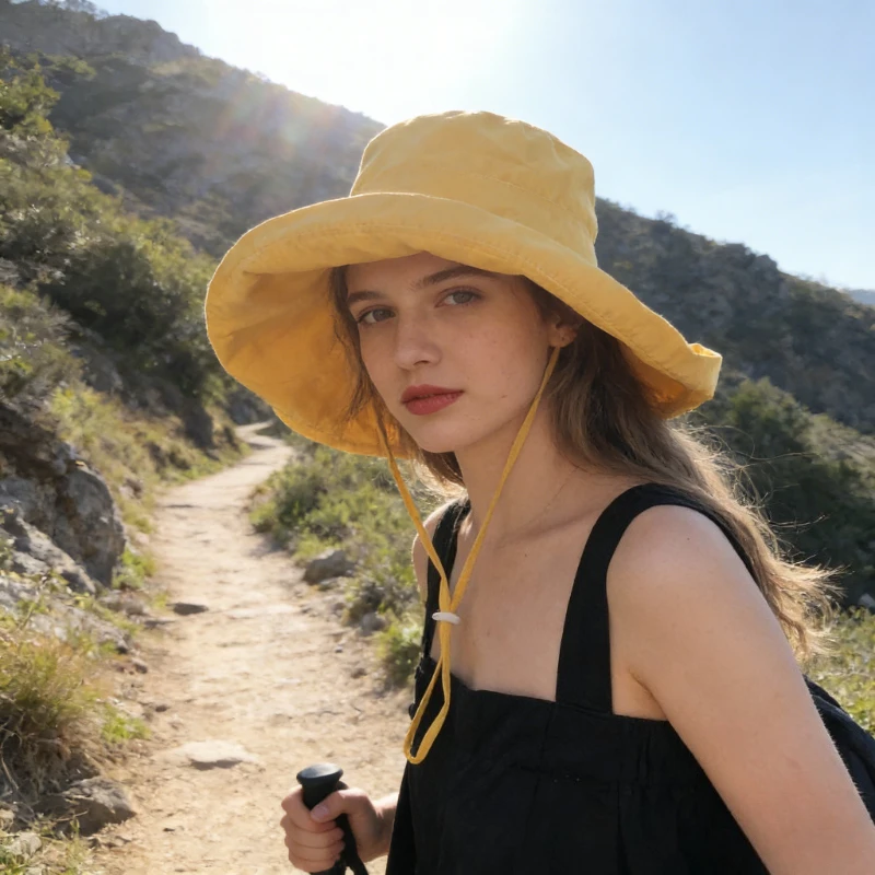 Large Brimmed Fisherman Hat for Women's Summer Outings, Sun Protection Hat, Japanese Artistic Versatile Hat, Korean Version
Large Brimmed Fisherman Hat for Women's Summer Outings, Sun Protection Hat, Japanese Artistic Versatile Hat, Korean Version