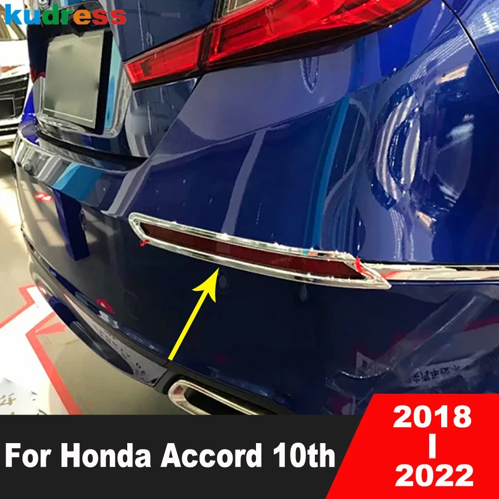 For Honda Accord 2018 2019 2020 2021 2022 Chrome Rear Bumper Fog Light Lamp Cover Trim Tail Foglight Bezel Trims Car Accessories
For Honda Accord 2018 2019 2020 2021 2022 Chrome Rear Bumper Fog Light Lamp Cover Trim Tail Foglight Bezel Trims Car Accessories
