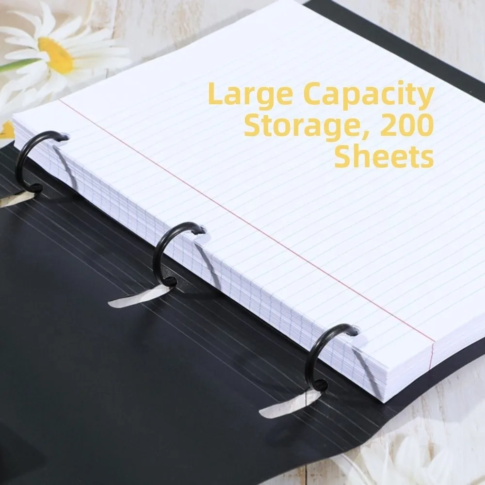 3 Ring Loose-leaf File Folder Waterproof Detachable Loose Leaf Document Folder Thickened Multifunctional
3 Ring Loose-leaf File Folder Waterproof Detachable Loose Leaf Document Folder Thickened Multifunctional