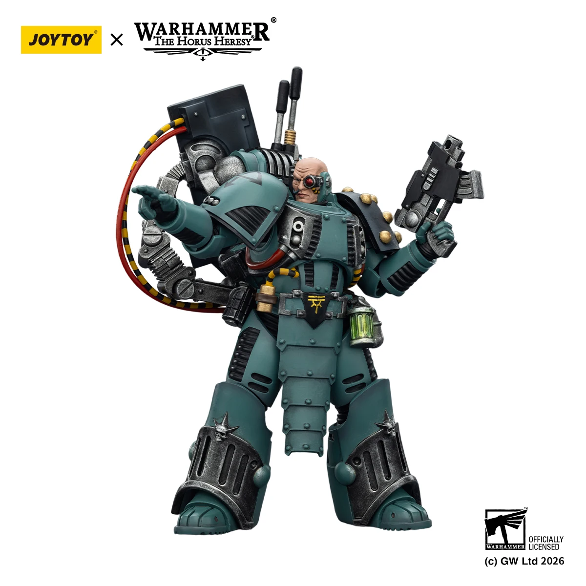 JOYTOY Warhammer 40K 【Pre-sale】Sons of Horus Tybalt Marr Captain of The 18th Company Siege Breaker 1/18 Action Figure
JOYTOY Warhammer 40K 【Pre-sale】Sons of Horus Tybalt Marr Captain of The 18th Company Siege Breaker 1/18 Action Figure
