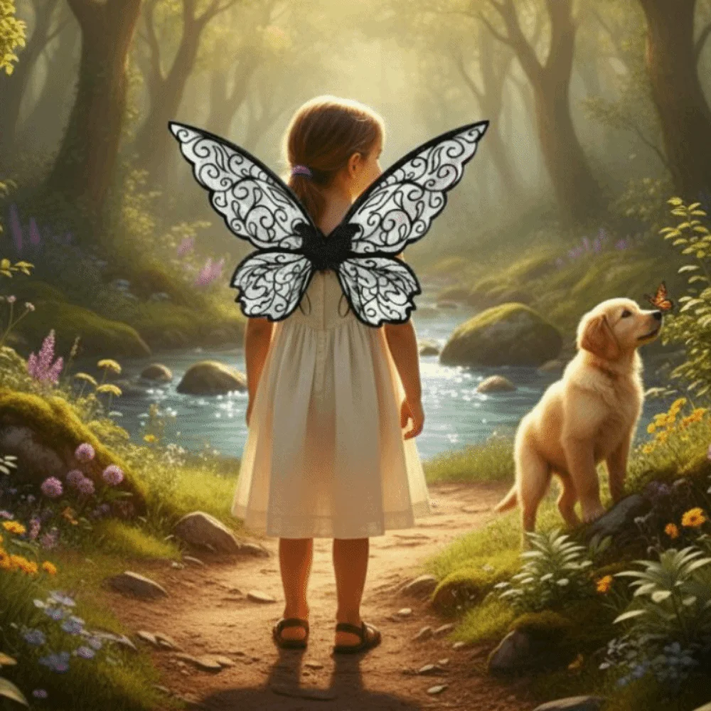 Fairy Costume Colorful Butterfly Fairy Wings Organza Handmade Princess Butterfly Wing Sparkle Dress Up Props Costume Accessories
Fairy Costume Colorful Butterfly Fairy Wings Organza Handmade Princess Butterfly Wing Sparkle Dress Up Props Costume Accessories