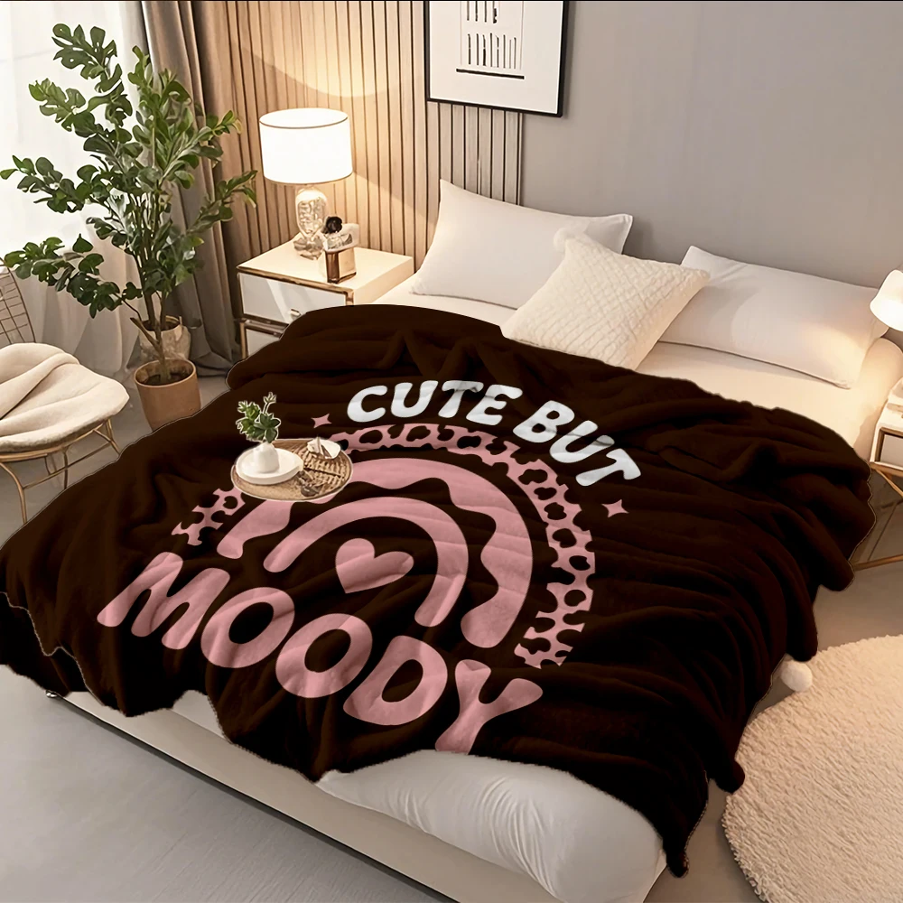Trendy Flannel Blanket Cute But Moody Boho Geometric Pattern Hospitality Bedding Bedcover Durable Lightweight Blankets
Trendy Flannel Blanket Cute But Moody Boho Geometric Pattern Hospitality Bedding Bedcover Durable Lightweight Blankets