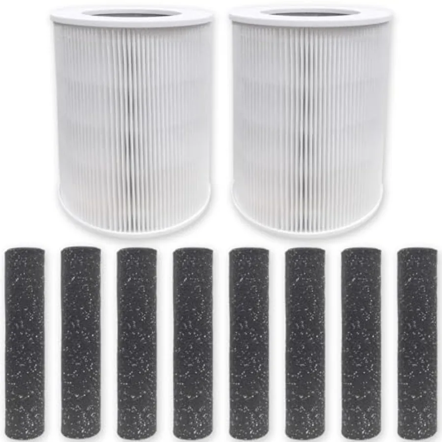 Сменный воздушный фильтр, совместимый с очистителем воздуха Hunter hp 670 — True HEPA + комбинированный активированный уголь 2 HEPA + 8 углерода — подходит
Сменный воздушный фильтр, совместимый с очистителем воздуха Hunter hp 670 — True HEPA + комбинированный активированный уголь 2 HEPA + 8 углерода — подходит