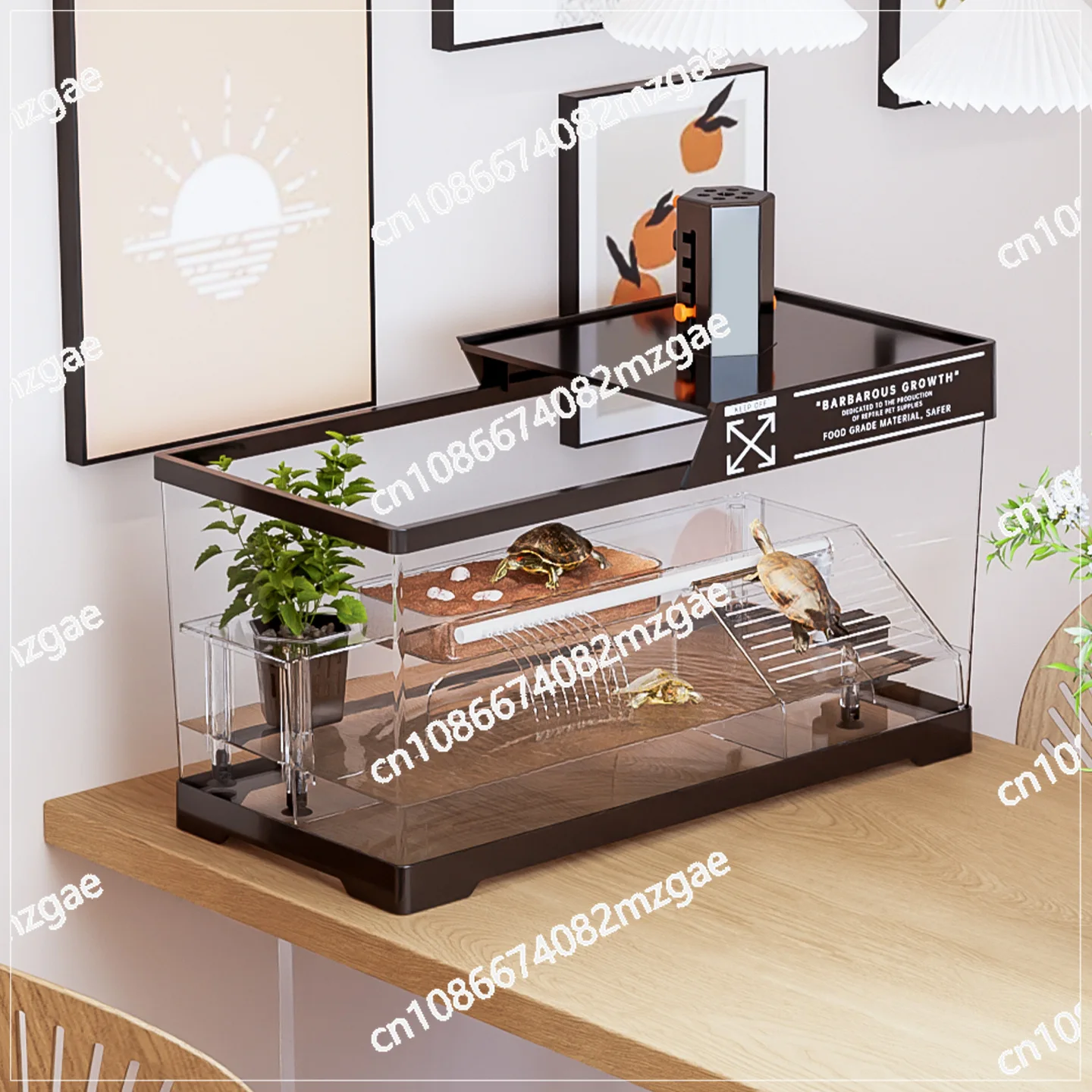 Reptile Terrariums Desktop Ecological Tank Amphibious Transparent Landscaping Terrariums Turtle Tarantulas Geckos Breeding Box
Reptile Terrariums Desktop Ecological Tank Amphibious Transparent Landscaping Terrariums Turtle Tarantulas Geckos Breeding Box