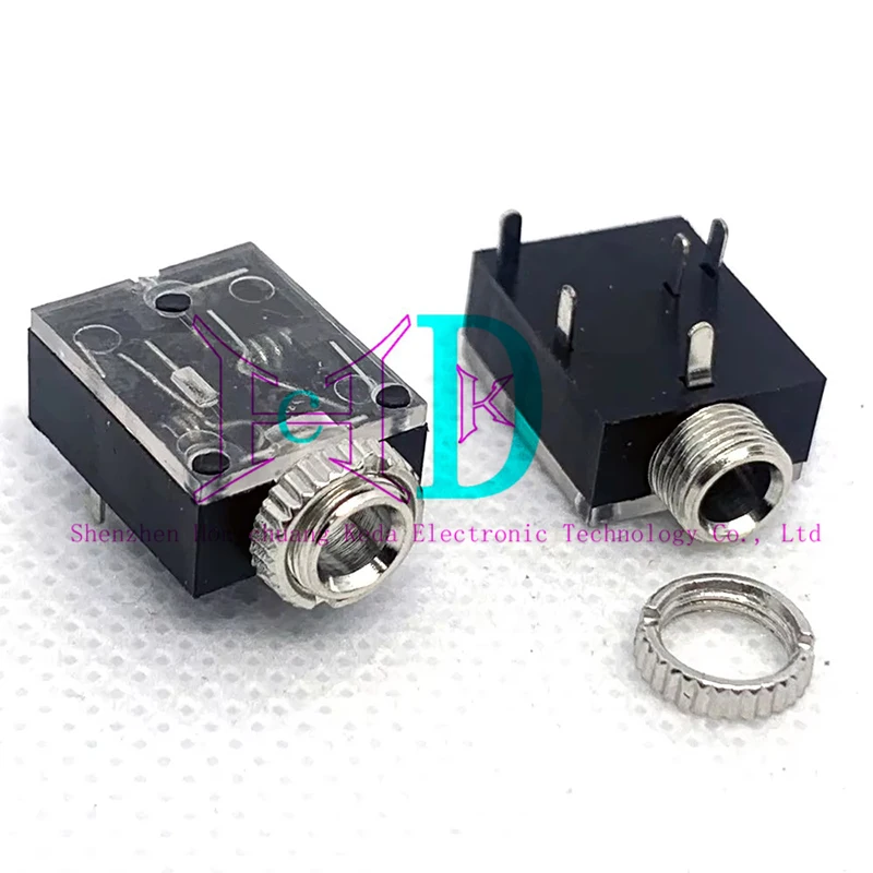 10Pcs PJ324M 5Pin 3.5mm Jack Stereo Audio Female PCB Panel Mount Connector With Nut PJ-324M 3.5MM Headphone Socket Adapter
10Pcs PJ324M 5Pin 3.5mm Jack Stereo Audio Female PCB Panel Mount Connector With Nut PJ-324M 3.5MM Headphone Socket Adapter