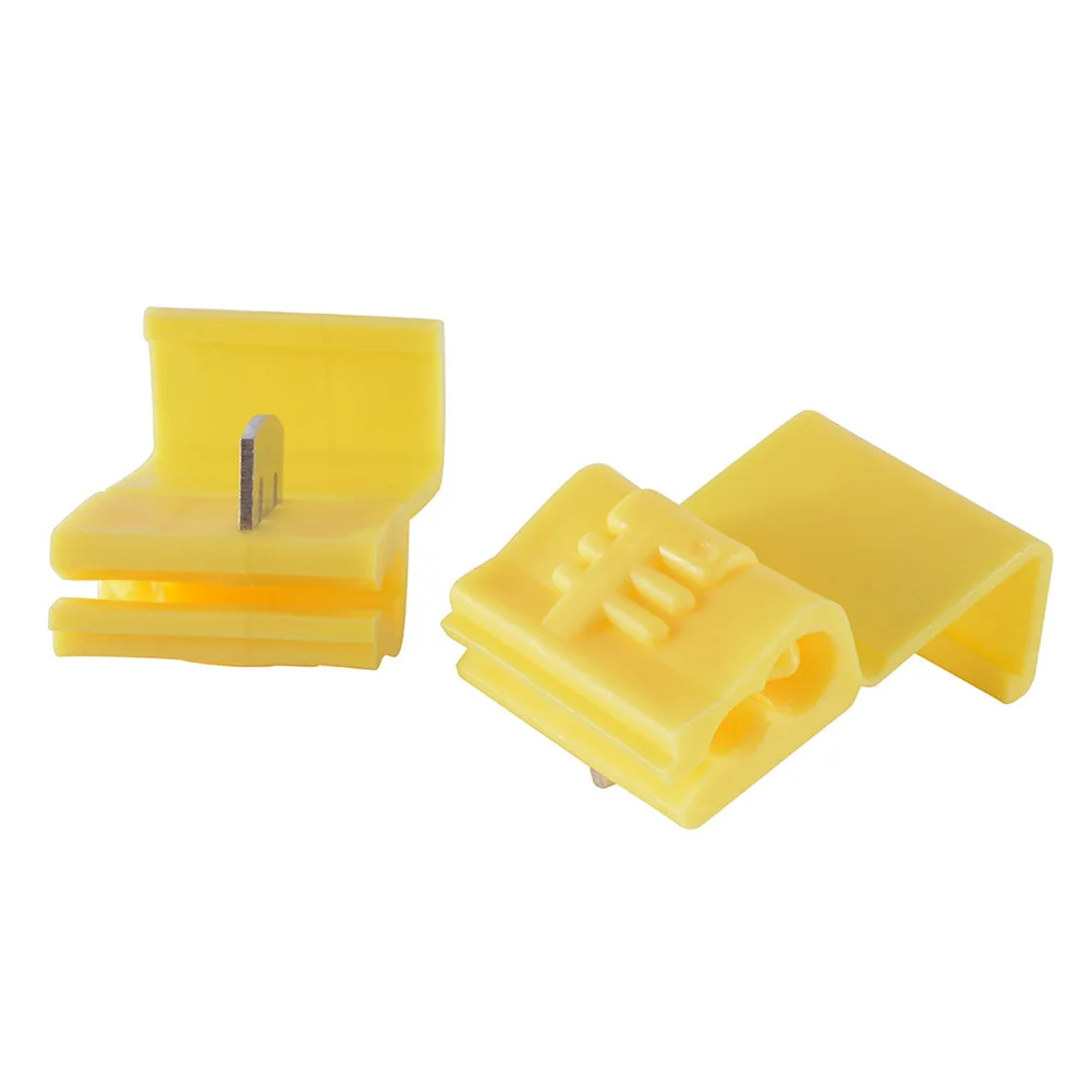 125 PCS Break-free Wiring Clamp T-Tap Connector Stitching Quick Wire Connection Tool
125 PCS Break-free Wiring Clamp T-Tap Connector Stitching Quick Wire Connection Tool