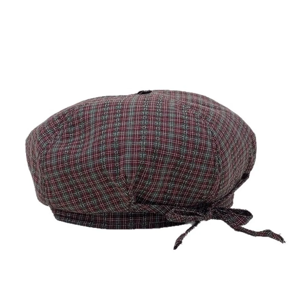 Kawaii Bow Plaid Beret Hat Korean Style Keep Warm Women Painter Hat Lattice Cloud Hat Women Octagonal Cap Girl
Kawaii Bow Plaid Beret Hat Korean Style Keep Warm Women Painter Hat Lattice Cloud Hat Women Octagonal Cap Girl