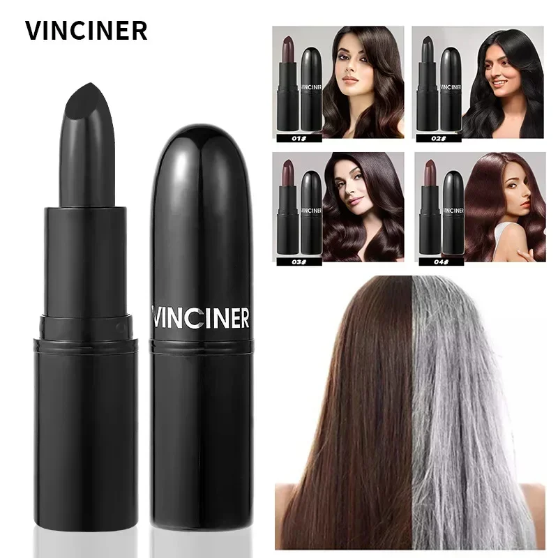 New 4 Color Temporary Hair Dye Stick Natural Color Easy To Apply Multi-purpose Hair Dye Beard Dye Professional Cosmetics
New 4 Color Temporary Hair Dye Stick Natural Color Easy To Apply Multi-purpose Hair Dye Beard Dye Professional Cosmetics