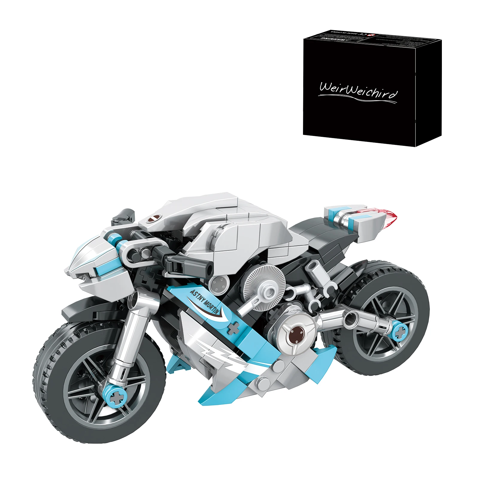 MOC 88009, набор моделей строительных блоков для мотоцикла Lake Blue для взрослых, строительные блоки Bloc De, фигурки героев, игрушки для мальчиков
MOC 88009, набор моделей строительных блоков для мотоцикла Lake Blue для взрослых, строительные блоки Bloc De, фигурки героев, игрушки для мальчиков