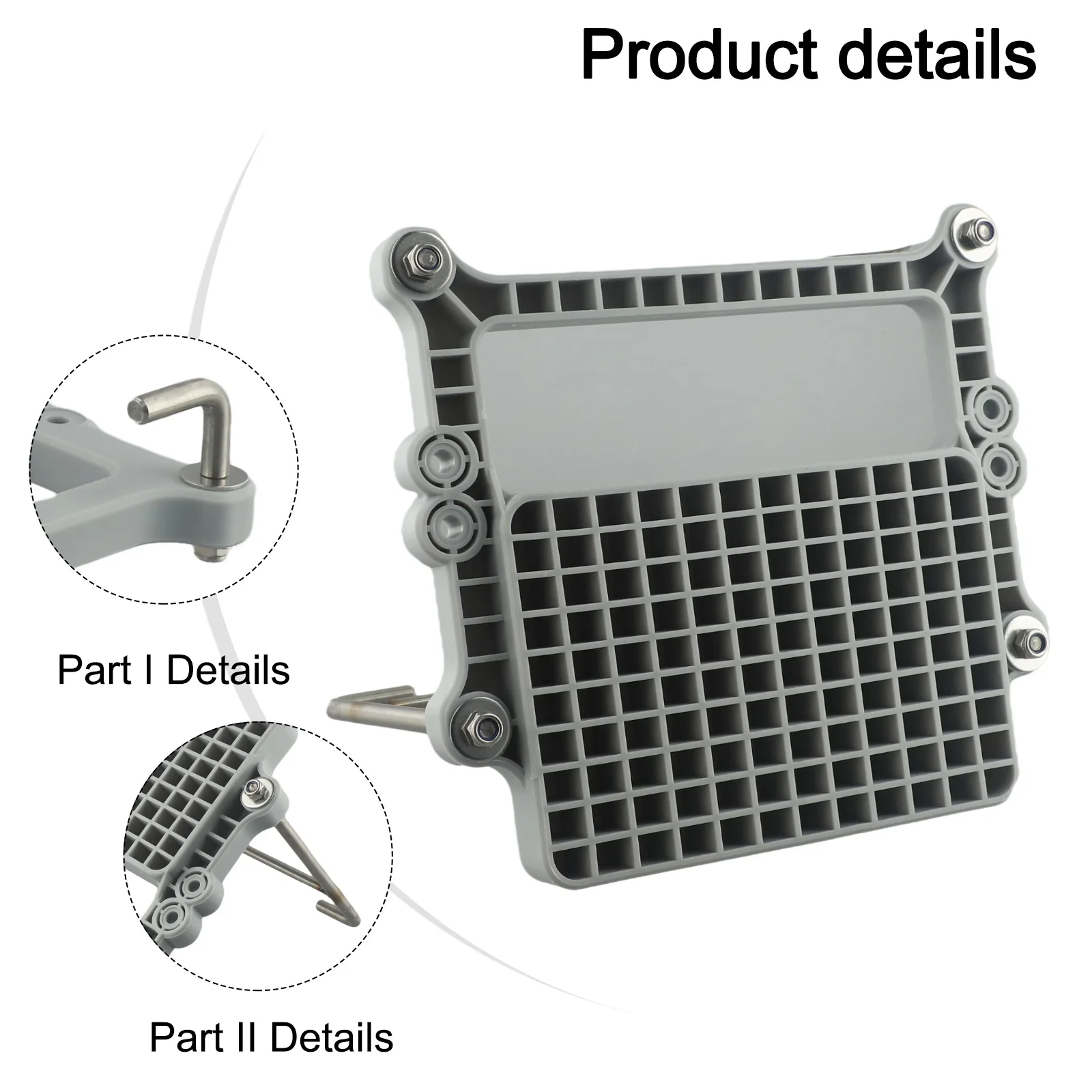 Marine Equipment Outdoor Adventure 28*26*3cm Inflatable Boat Motor Bracket Motor Mounting Bracket Lightweight Design
Marine Equipment Outdoor Adventure 28*26*3cm Inflatable Boat Motor Bracket Motor Mounting Bracket Lightweight Design