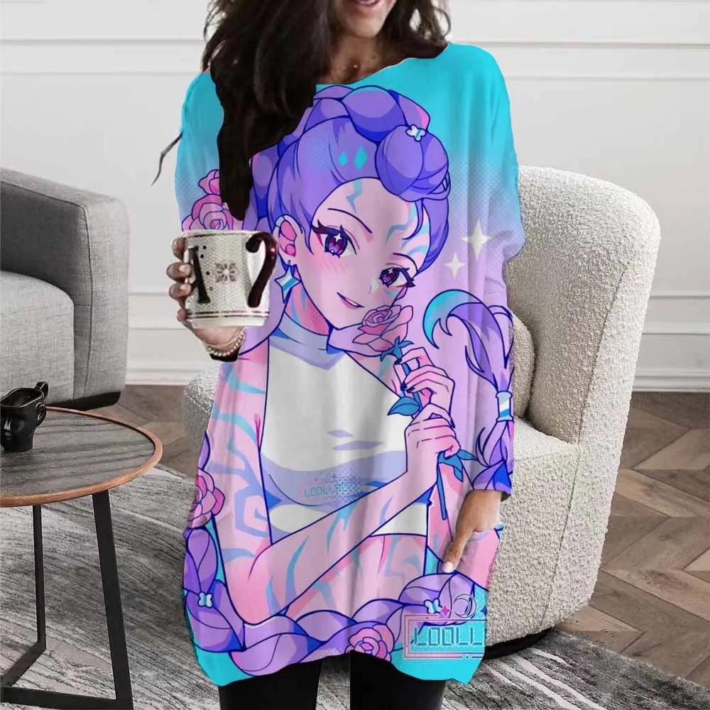 K-pop Devil Hunter Rumi Mira Zpey 2025 Movie Pattern T-shirt Pocket T-shirt Harajuku High Quality Extra Large T-shirt Street Wea
K-pop Devil Hunter Rumi Mira Zpey 2025 Movie Pattern T-shirt Pocket T-shirt Harajuku High Quality Extra Large T-shirt Street Wea