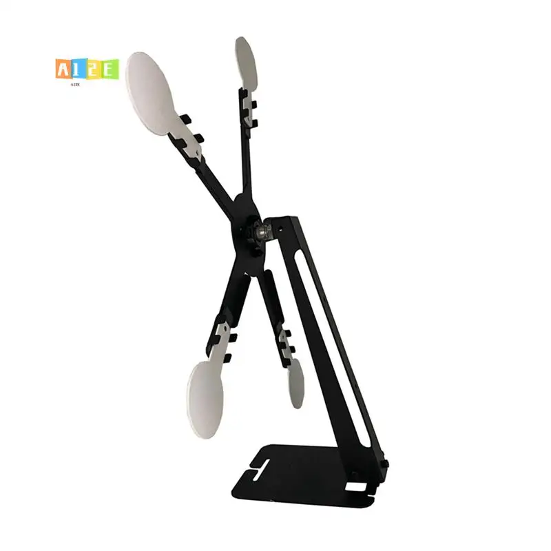 A12E-Resetting Rotate The Metal Shooting Target Stand With 5 Steel Plates For Pistol Airsoft BB Guns Targets Stand Kit Black
A12E-Resetting Rotate The Metal Shooting Target Stand With 5 Steel Plates For Pistol Airsoft BB Guns Targets Stand Kit Black