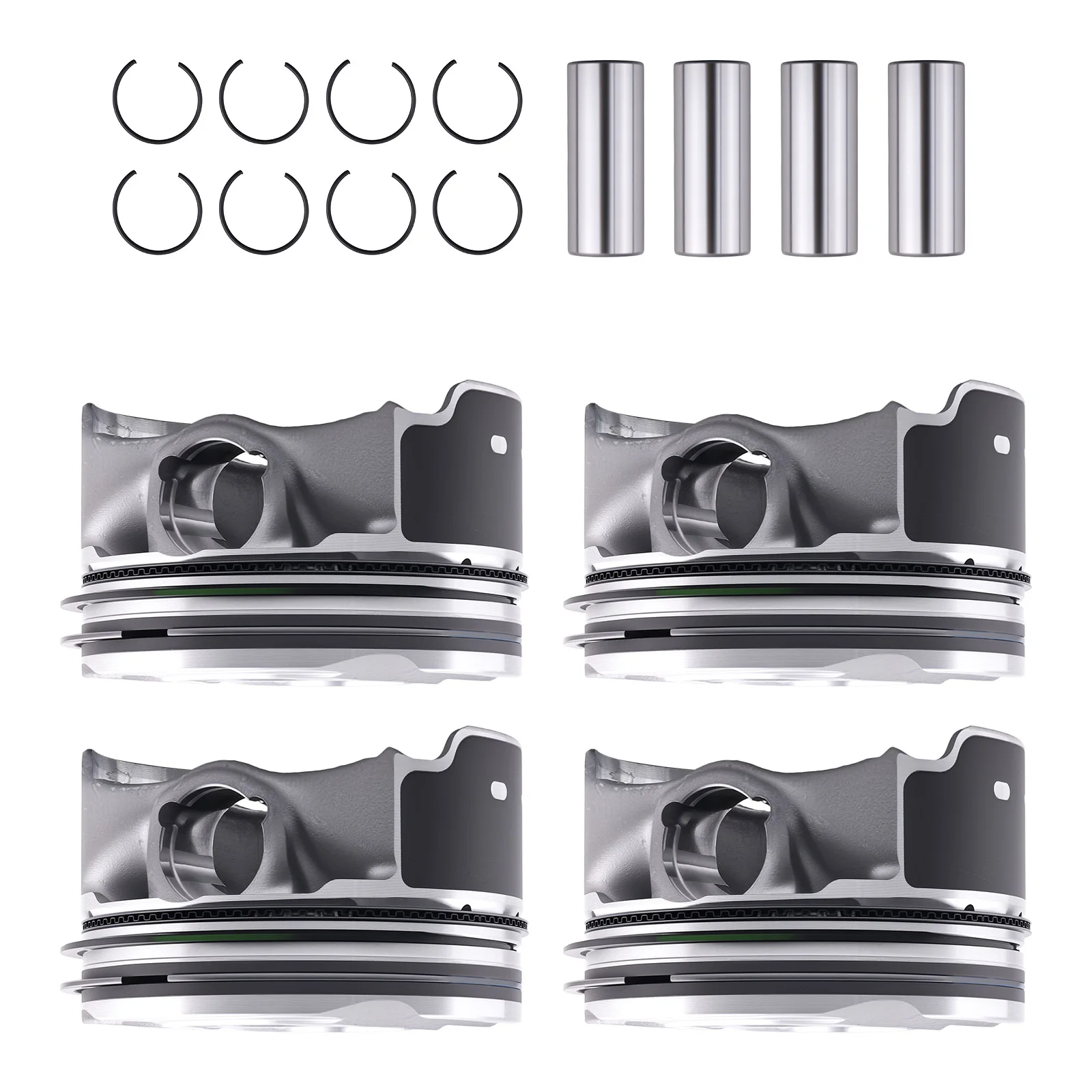 Piston Ring Set with Pins for Chevy Buick LaCrosse 1.5T 2017-2019 55588455
Piston Ring Set with Pins for Chevy Buick LaCrosse 1.5T 2017-2019 55588455