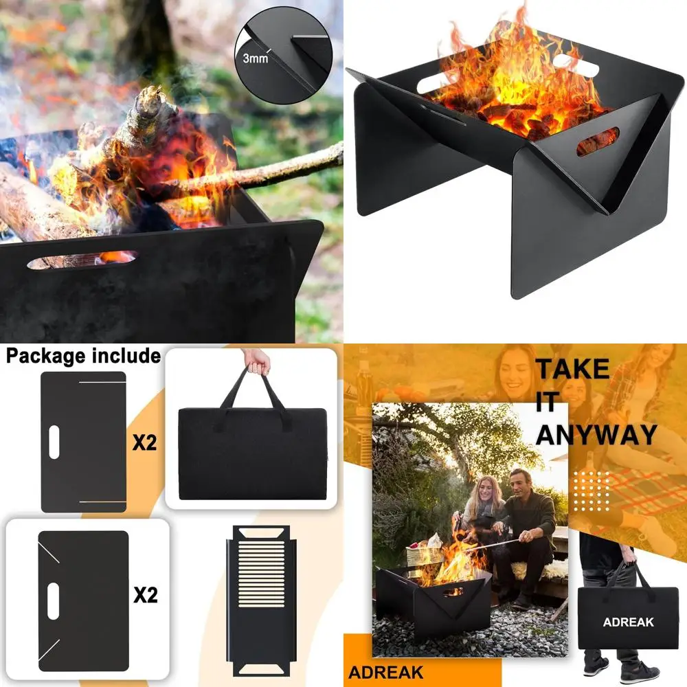 Портативная уличная печь-костровище 18 дюймов с поддоном для барбекю, идеально подходит для заднего двора, патио и кемпинга (черная, маленькая)
Портативная уличная печь-костровище 18 дюймов с поддоном для барбекю, идеально подходит для заднего двора, патио и кемпинга (черная, маленькая)
