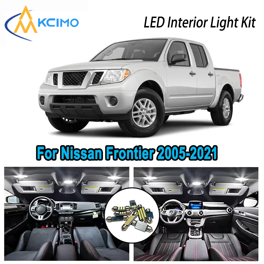 Bright Premium LED Interior Kit for Nissan Frontier 2005-2021 2006 2007 Dome Map Trunk Lamps Error Free Automotive Lighting
Bright Premium LED Interior Kit for Nissan Frontier 2005-2021 2006 2007 Dome Map Trunk Lamps Error Free Automotive Lighting