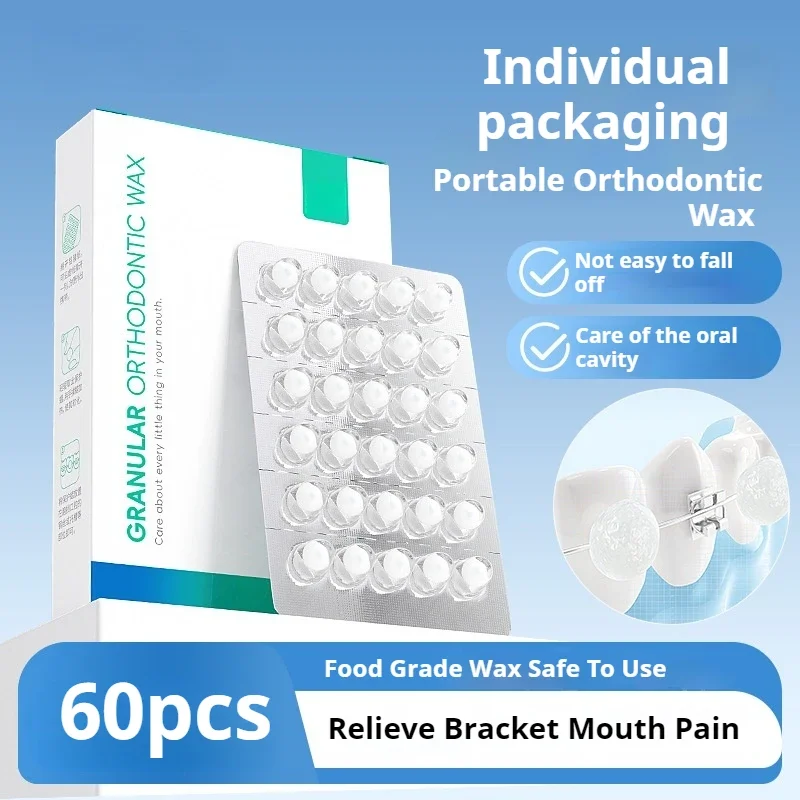 5x60 шт./кор. стоматологический ортодонтический воск для брекетов, ортодонтический антишлифовальный пищевой воск, индивидуальная упаковка, превосходная гигиена
5x60 шт./кор. стоматологический ортодонтический воск для брекетов, ортодонтический антишлифовальный пищевой воск, индивидуальная упаковка, превосходная гигиена