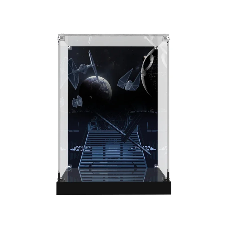3mm Acrylic Display Box For Darth Vader Helmet 75304 (Model Set Included)
3mm Acrylic Display Box For Darth Vader Helmet 75304 (Model Set Included)