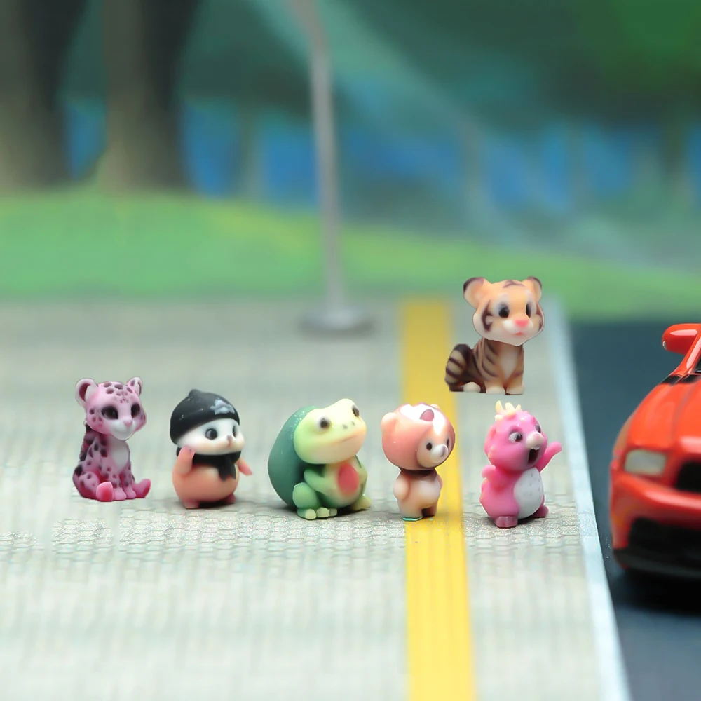 1/64 3D Print Fruit Animals Humanoid Model Tiger Bear Seal Frog Groundhog Scene Props For Cars Vehicles Toys Ornament Decoration
1/64 3D Print Fruit Animals Humanoid Model Tiger Bear Seal Frog Groundhog Scene Props For Cars Vehicles Toys Ornament Decoration