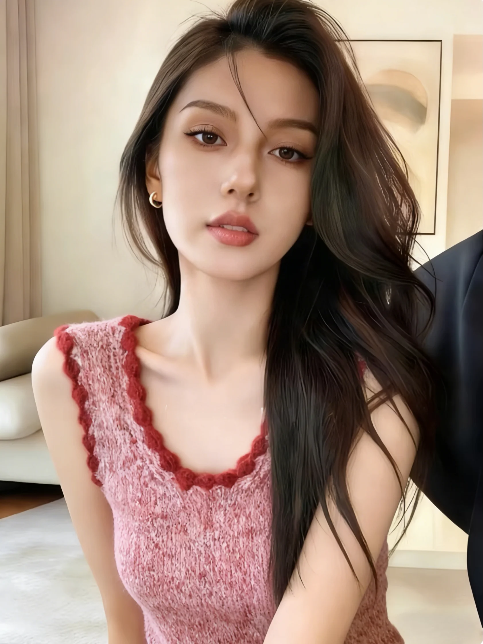 Premium Knitted Plush Strapless Top Women's Spring New Style Slimming Layering Sleeveless Shirt Korean Version Straight Cut
Premium Knitted Plush Strapless Top Women's Spring New Style Slimming Layering Sleeveless Shirt Korean Version Straight Cut