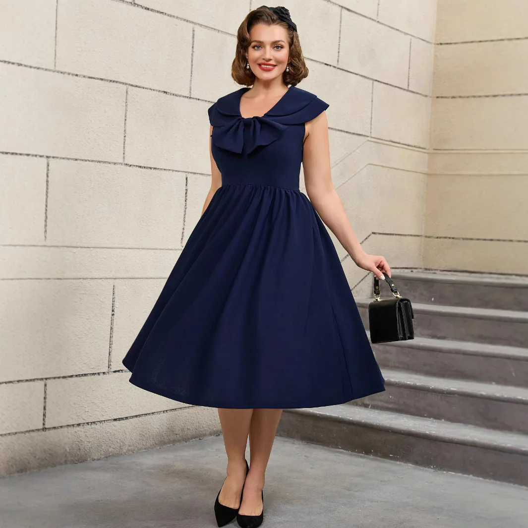 Plus Size Bowknot Party Dress A-line High Waist Sleeveless Simple Dress for Party 2025 Party Summer Elegantes Casual Y2k
Plus Size Bowknot Party Dress A-line High Waist Sleeveless Simple Dress for Party 2025 Party Summer Elegantes Casual Y2k