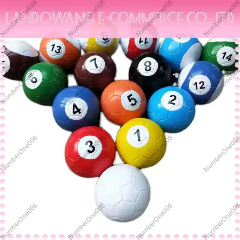 2/ 3/ 4/ 5#16 Pcs Gaint Snookball Snook Snooker Street Soccer Ball Game Huge Billiards Pool Football Sport Toy
2/ 3/ 4/ 5#16 Pcs Gaint Snookball Snook Snooker Street Soccer Ball Game Huge Billiards Pool Football Sport Toy