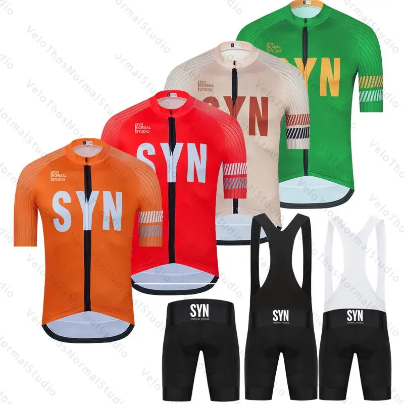 Sports Cycling Jersey Set Short sleeve and Bib Shorts Pro Race MTB Ropa Maillot for Men 2026 Bicycle Clothing SYN Normal Studio
Sports Cycling Jersey Set Short sleeve and Bib Shorts Pro Race MTB Ropa Maillot for Men 2026 Bicycle Clothing SYN Normal Studio