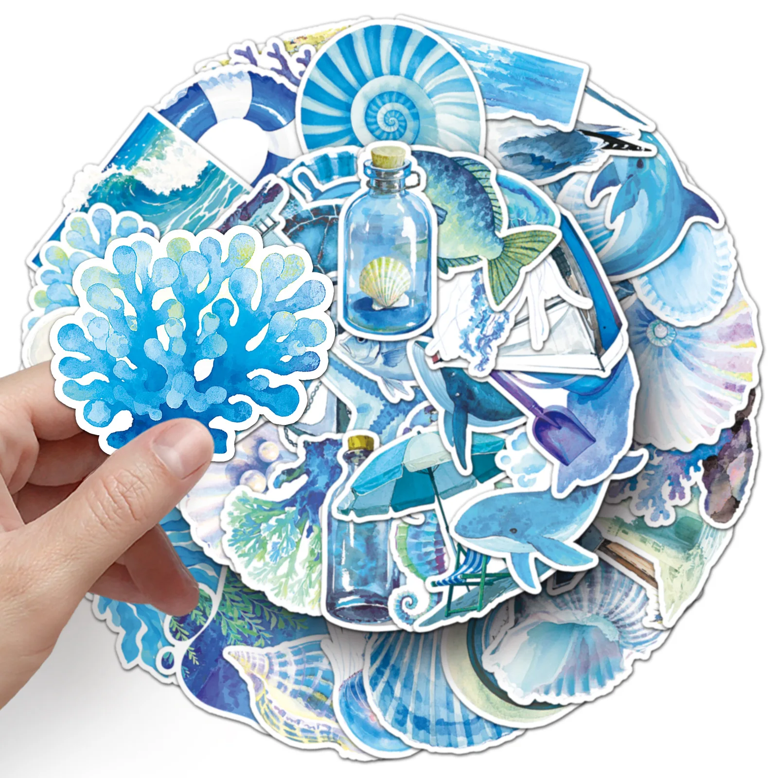 10/50PCS Blue Ocean INS Style Graffiti Sticker Cute Marine Organism Cartoon Decal For Laptop Phone Guitar Skateboard Kid Toys
10/50PCS Blue Ocean INS Style Graffiti Sticker Cute Marine Organism Cartoon Decal For Laptop Phone Guitar Skateboard Kid Toys