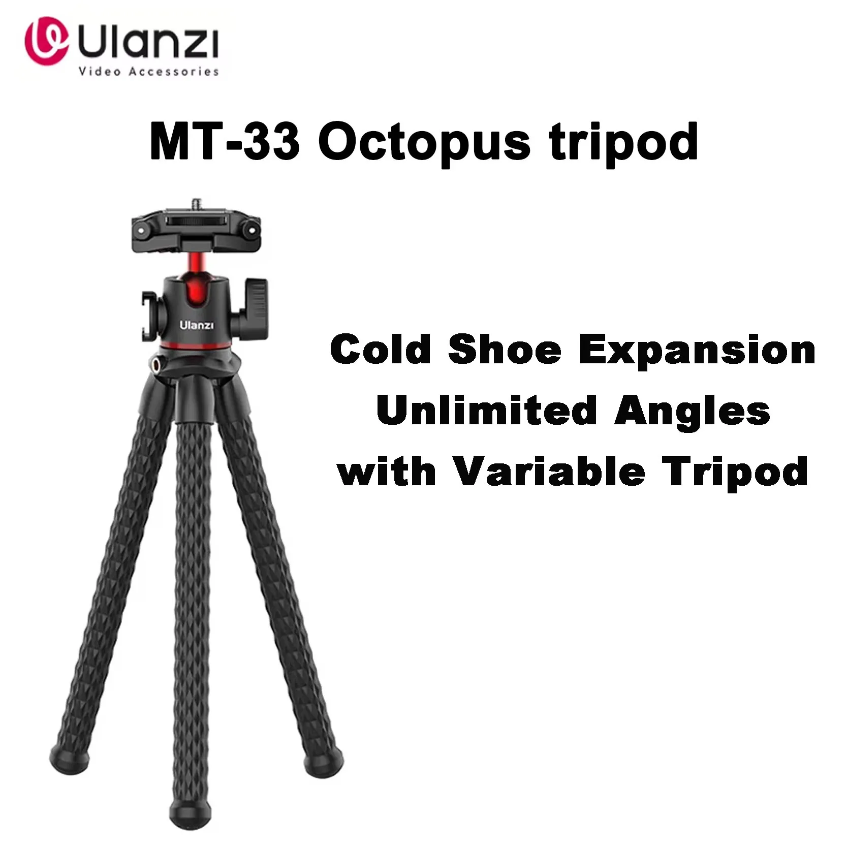 Original Ulanzi MT-33 Octopus Tripod Unleash Your Creativity with Unmatched Flexibility and Stability Anywhere Anytime
Original Ulanzi MT-33 Octopus Tripod Unleash Your Creativity with Unmatched Flexibility and Stability Anywhere Anytime