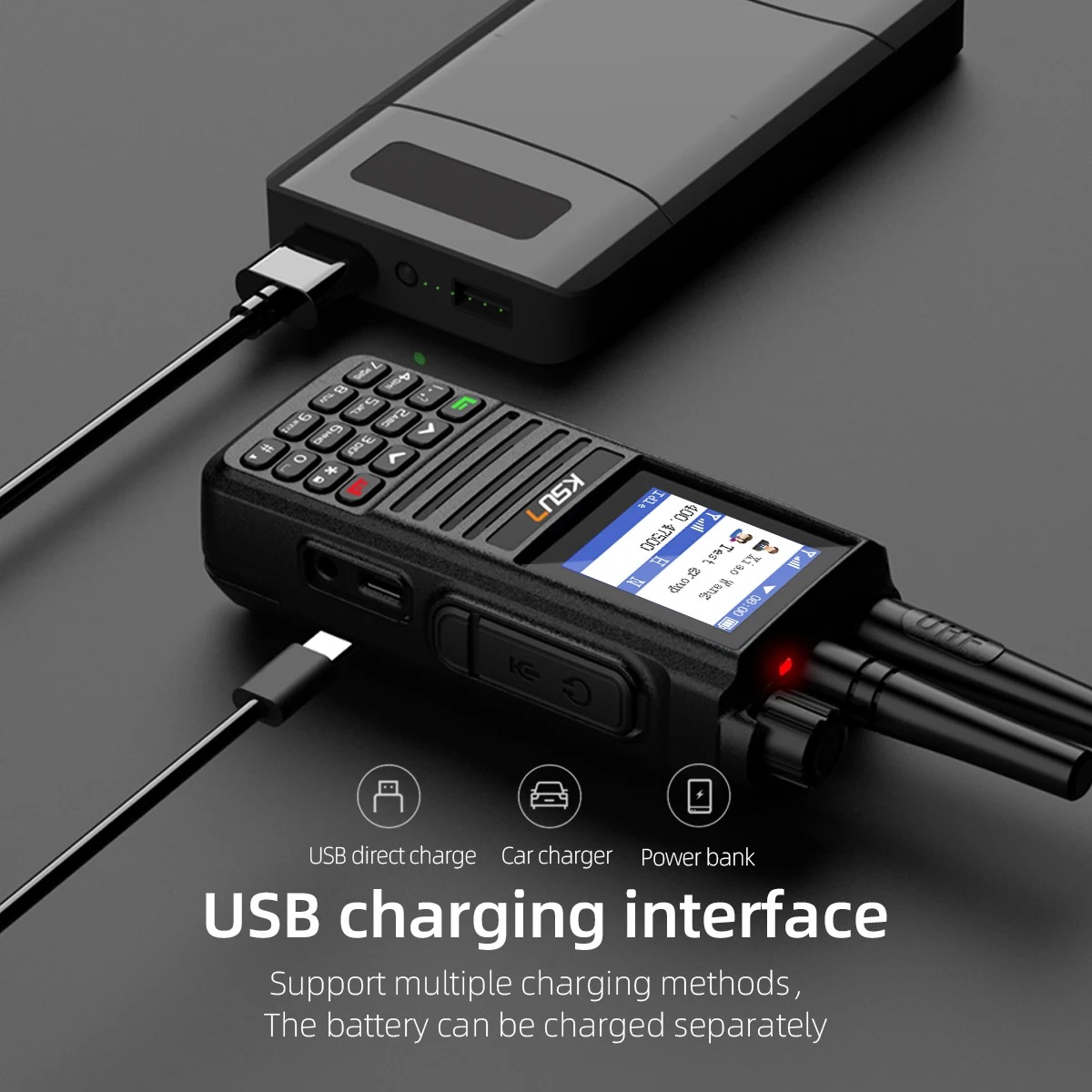 CT58 2PCS POC Global Platform 4G LTE Analog Dual Mode 2 Way Radio De Comunicacion 100km 5000km Long Range POC Walkie Talkie
CT58 2PCS POC Global Platform 4G LTE Analog Dual Mode 2 Way Radio De Comunicacion 100km 5000km Long Range POC Walkie Talkie