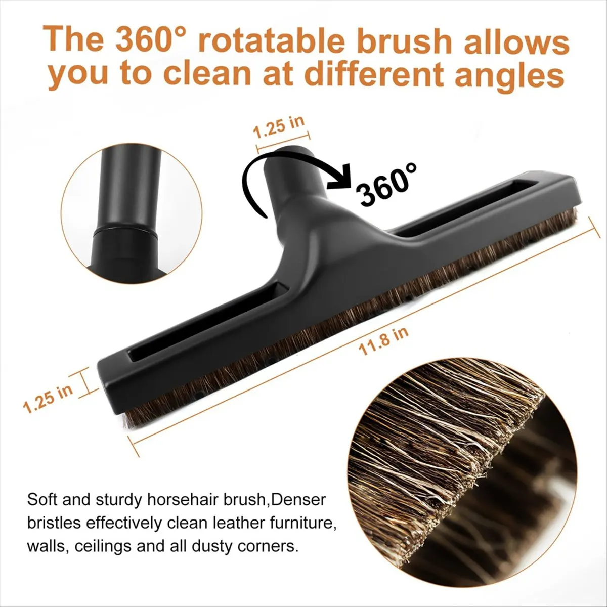 (ABUB) Universal Vacuum Attachment Kit, Universal Vacuum Attachments & Brushes 1.25 Inch Vacuum Hose Adapter Wet Dry
(ABUB) Universal Vacuum Attachment Kit, Universal Vacuum Attachments & Brushes 1.25 Inch Vacuum Hose Adapter Wet Dry
