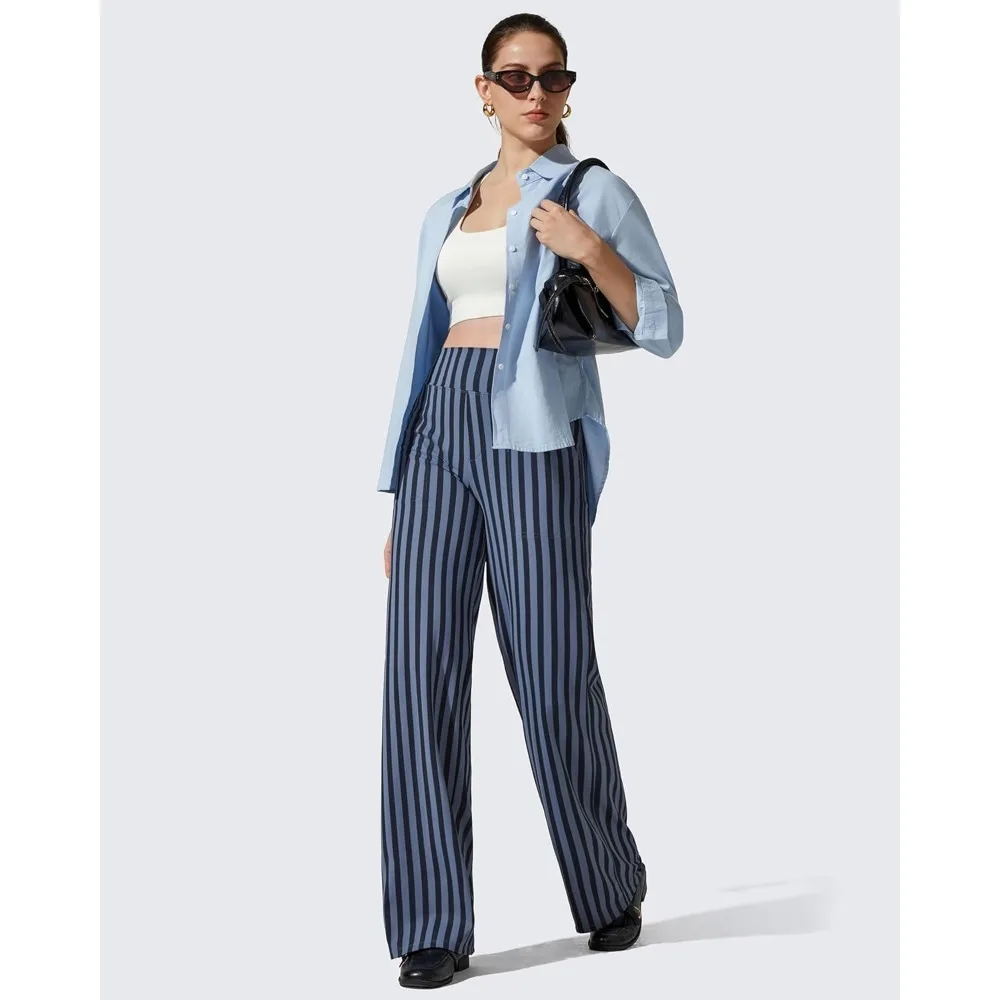 Yoga Pants Women Wide Leg Pants with Pockets High Waist Stretch Dress Casual Sweatpants Regular
Yoga Pants Women Wide Leg Pants with Pockets High Waist Stretch Dress Casual Sweatpants Regular