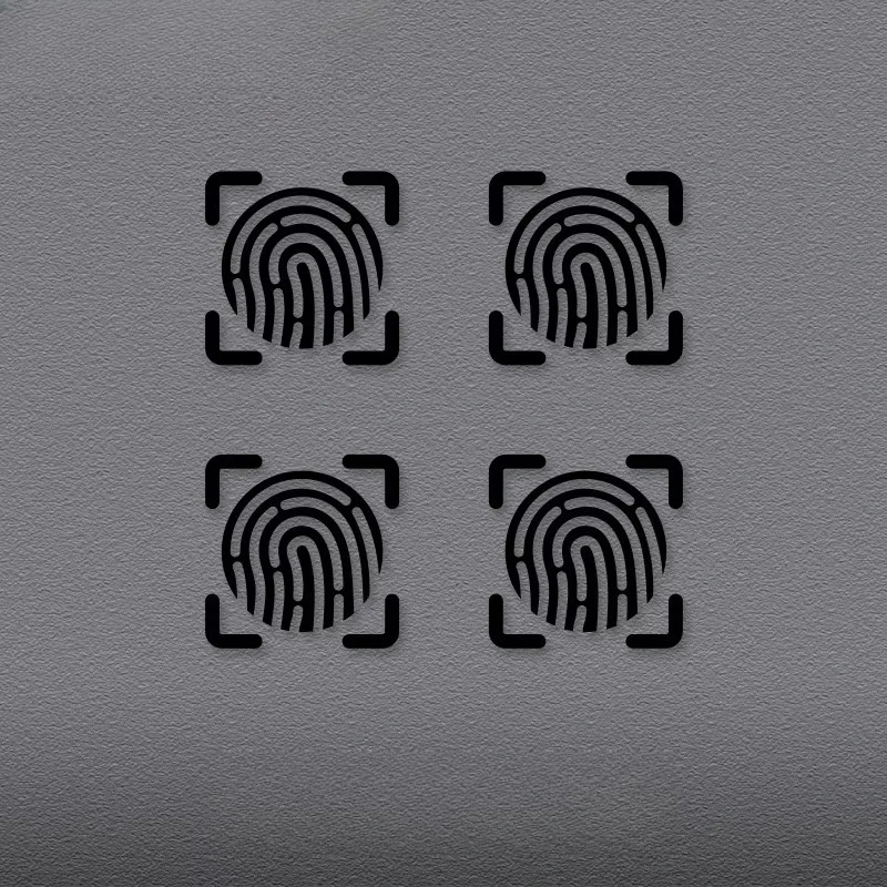 4PCS/SET Multicolor Waterproof Vinyl Fingerprint Recognition Stickers Auto Door Handle Decor Accessories
4PCS/SET Multicolor Waterproof Vinyl Fingerprint Recognition Stickers Auto Door Handle Decor Accessories