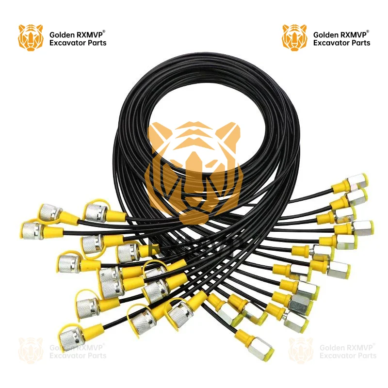 Excavator Hydraulic System High Pressure Pressure Measuring Hose Assembly 63mpa Pressure Measuring Joint Pressure Gauge Line
Excavator Hydraulic System High Pressure Pressure Measuring Hose Assembly 63mpa Pressure Measuring Joint Pressure Gauge Line