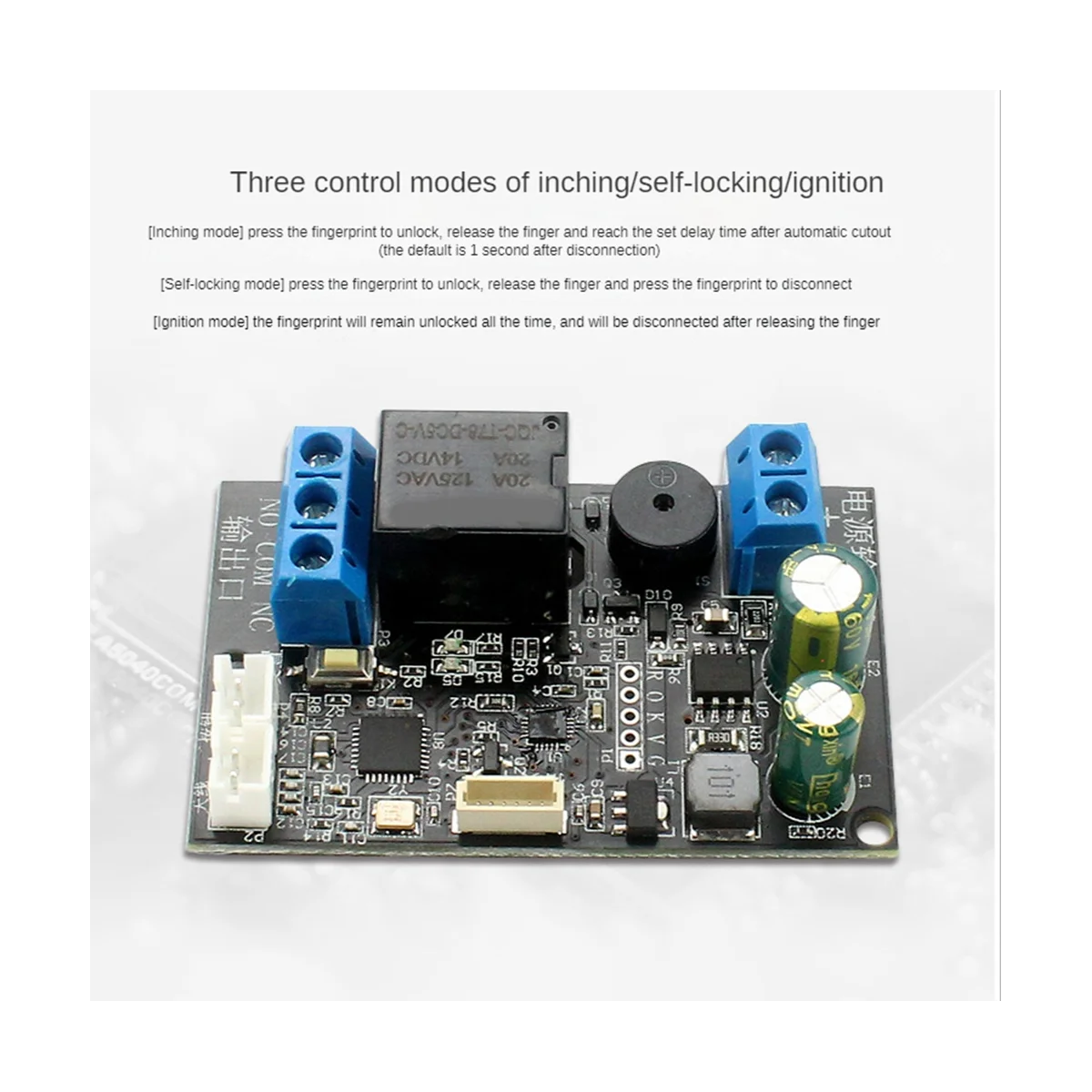 Mobile Phone NFC Control Board Fingerprint IC Card DIY Relay Module 13.56Mhz Access Control Card Controller, IC+NFC
Mobile Phone NFC Control Board Fingerprint IC Card DIY Relay Module 13.56Mhz Access Control Card Controller, IC+NFC