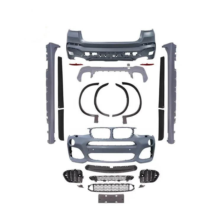 PP Body kit For X4M-Tech F26 with Front Bumper Rear Bumper side skirts Grille
PP Body kit For X4M-Tech F26 with Front Bumper Rear Bumper side skirts Grille