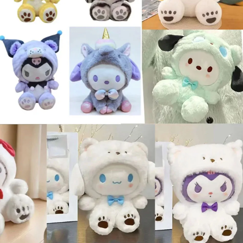 20 см Sanrio плюшевые игрушки Hello Kitty Cinnamonroll Kuromi Pochacco мягкая плюшевая кукла Cos Bear милые игрушки детские подарки на день рождения
20 см Sanrio плюшевые игрушки Hello Kitty Cinnamonroll Kuromi Pochacco мягкая плюшевая кукла Cos Bear милые игрушки детские подарки на день рождения