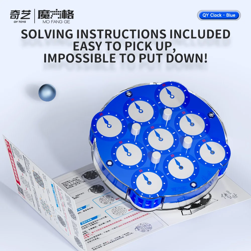 QiYi Chuanshi MAGIC Clock Magnetic Puzzle Speed Cube Magic Clock Profissional Educational Toys Gifts
QiYi Chuanshi MAGIC Clock Magnetic Puzzle Speed Cube Magic Clock Profissional Educational Toys Gifts