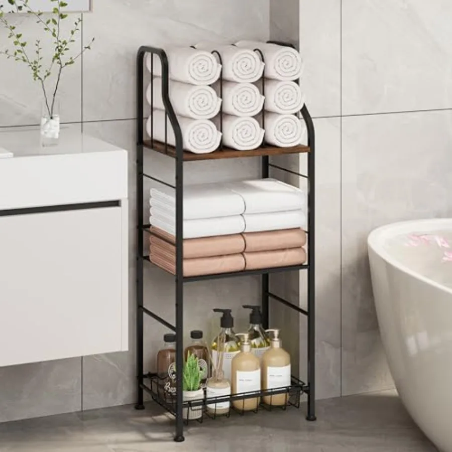 Free Standing Towel Rack - 3 Tier M-Shaped Detachable Dividers Towel Shelf for Bathroom, Durable Metal Pool Towel Holder, Moder
Free Standing Towel Rack - 3 Tier M-Shaped Detachable Dividers Towel Shelf for Bathroom, Durable Metal Pool Towel Holder, Moder
