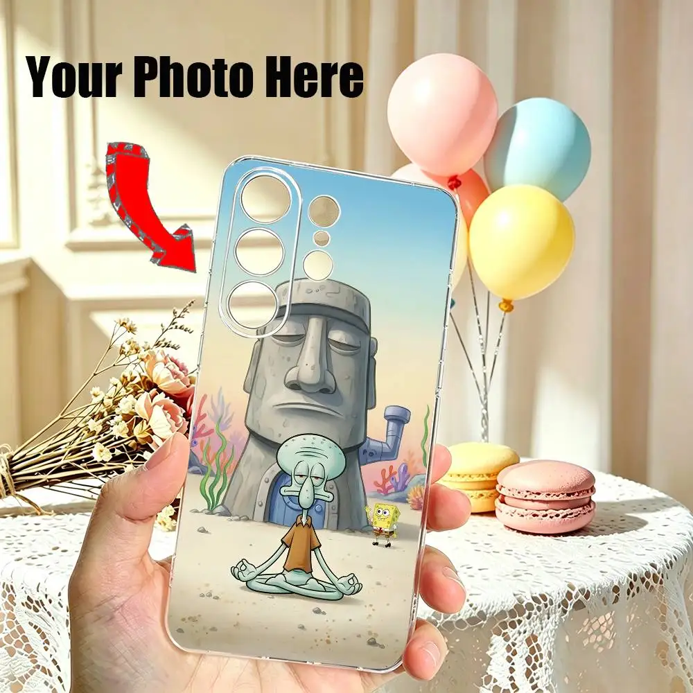 Cartoon Squidward Sponges Bob Phone Case Transparent Silicone Soft For Samsung S25,S24,S21,S22,S23,S30,Ultra,S20,Plus,Fe
Cartoon Squidward Sponges Bob Phone Case Transparent Silicone Soft For Samsung S25,S24,S21,S22,S23,S30,Ultra,S20,Plus,Fe