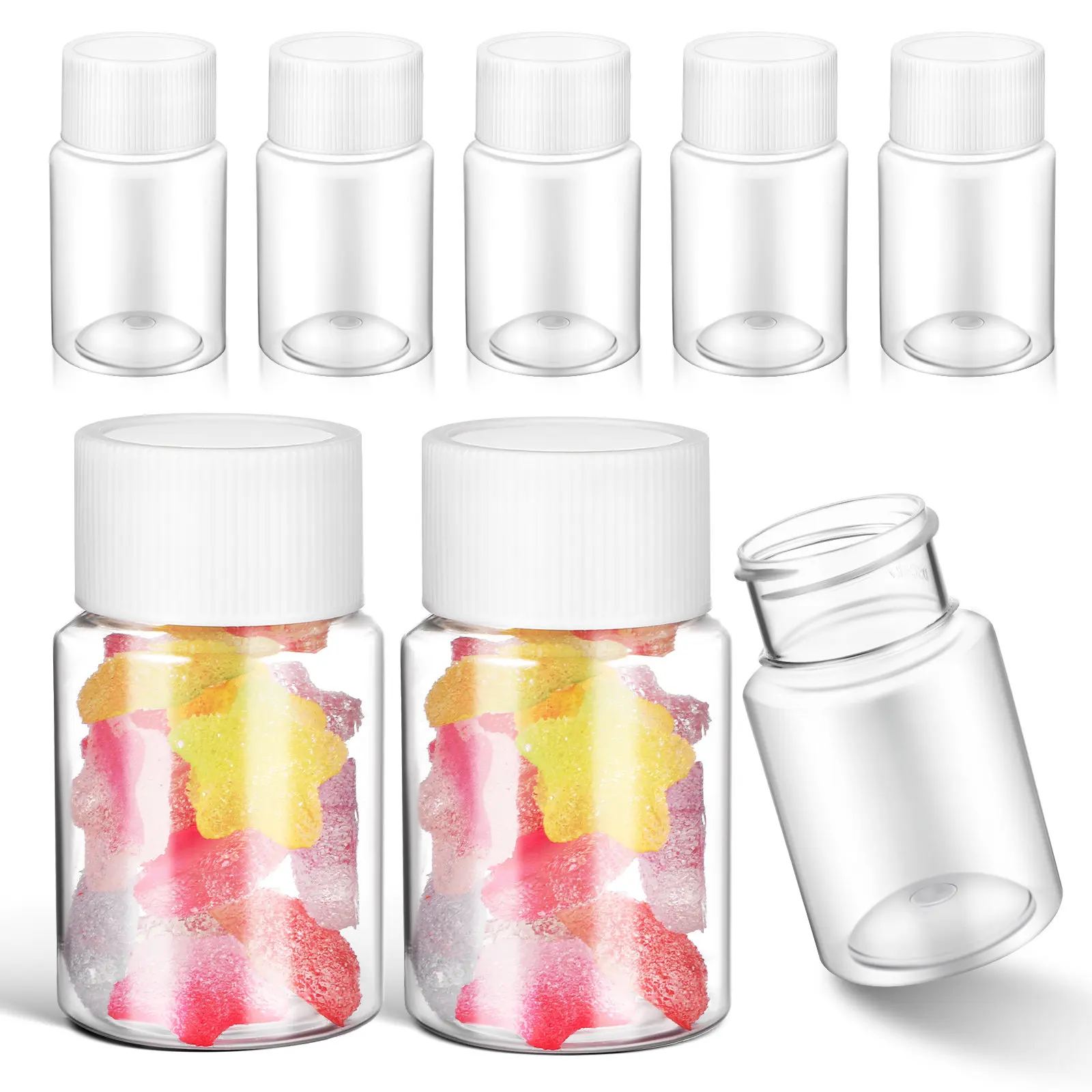 20 шт. маленьких пластиковых бутылок по 30 мл, многоразовые прозрачные ПЭТ-бутылки с крышкой для лабораторий, заводов, офисов, ежедневного использования, контейнеры для образцов
20 шт. маленьких пластиковых бутылок по 30 мл, многоразовые прозрачные ПЭТ-бутылки с крышкой для лабораторий, заводов, офисов, ежедневного использования, контейнеры для образцов